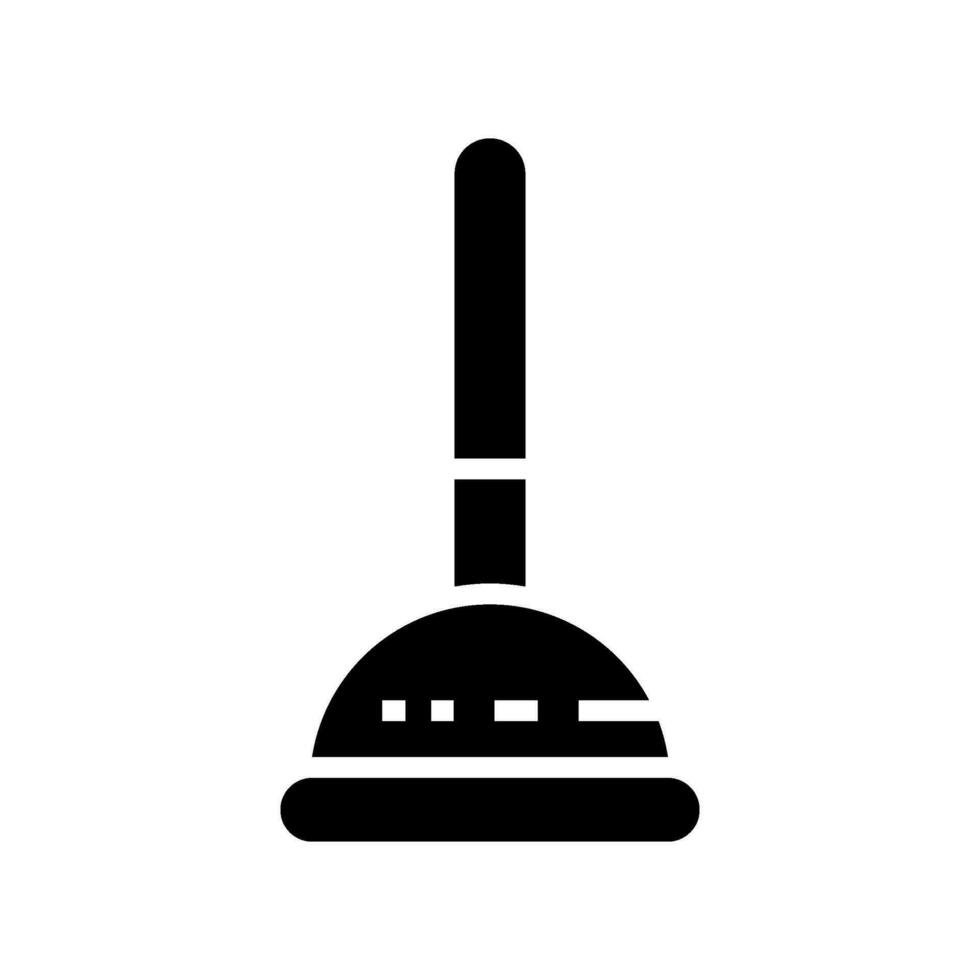 Plunger Icon Vector Symbol Design Illustration