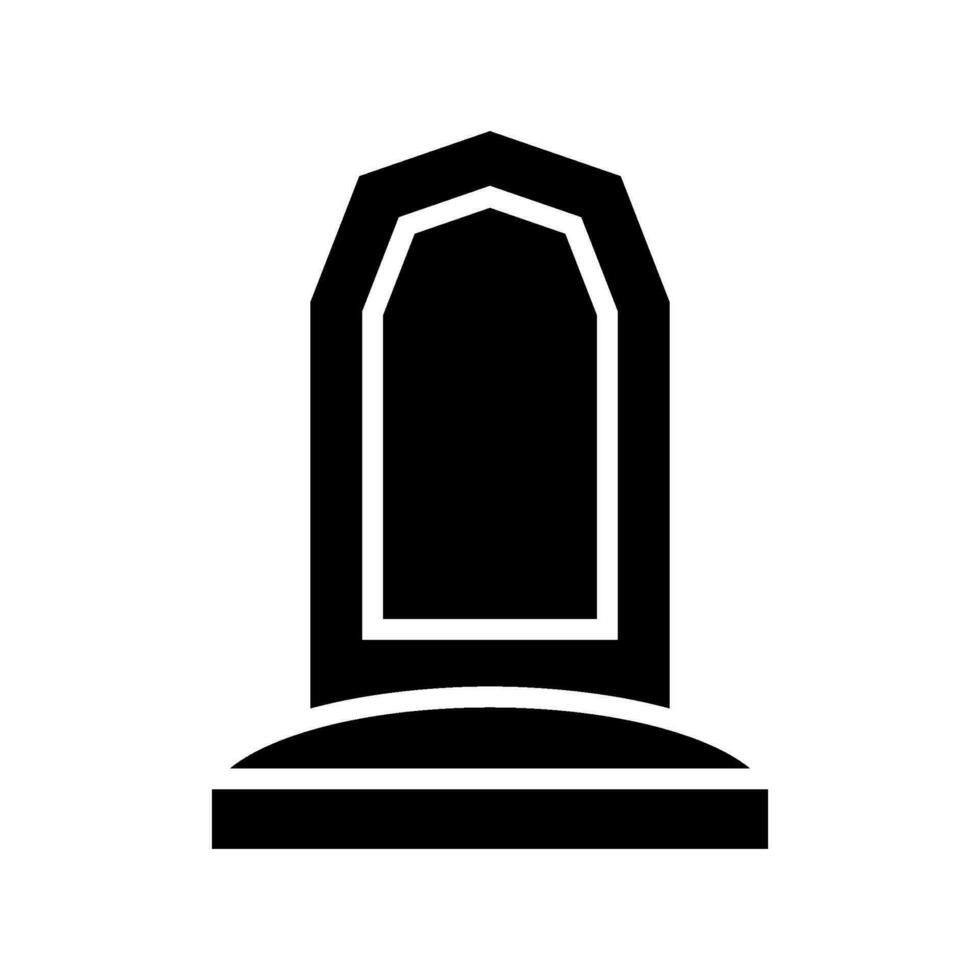 Grave Icon Vector Symbol Design Illustration