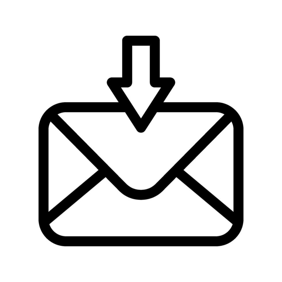 Inbox Icon Vector Symbol Design Illustration