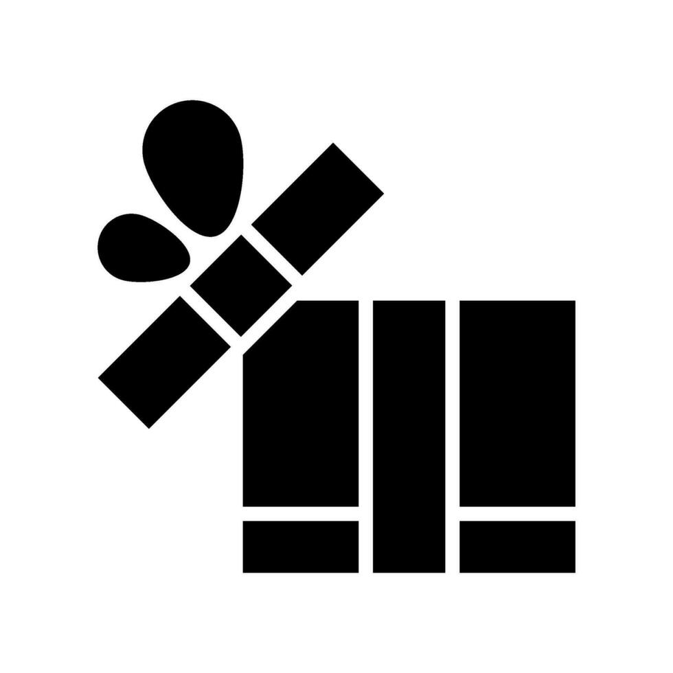 regalo icono vector símbolo diseño ilustración