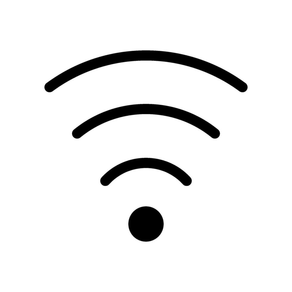 Wifi Icon Vector Symbol Design Illustration