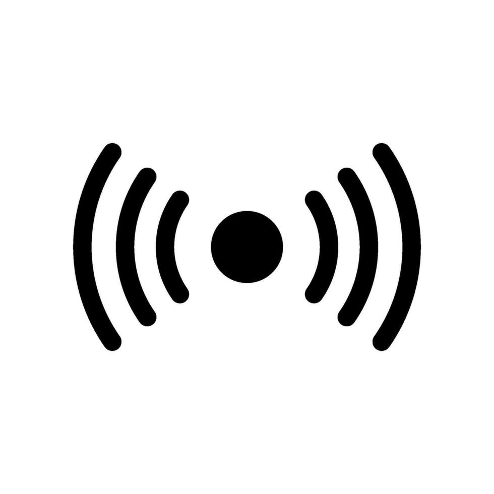 Broadcast Icon Vector Symbol Design Illustration