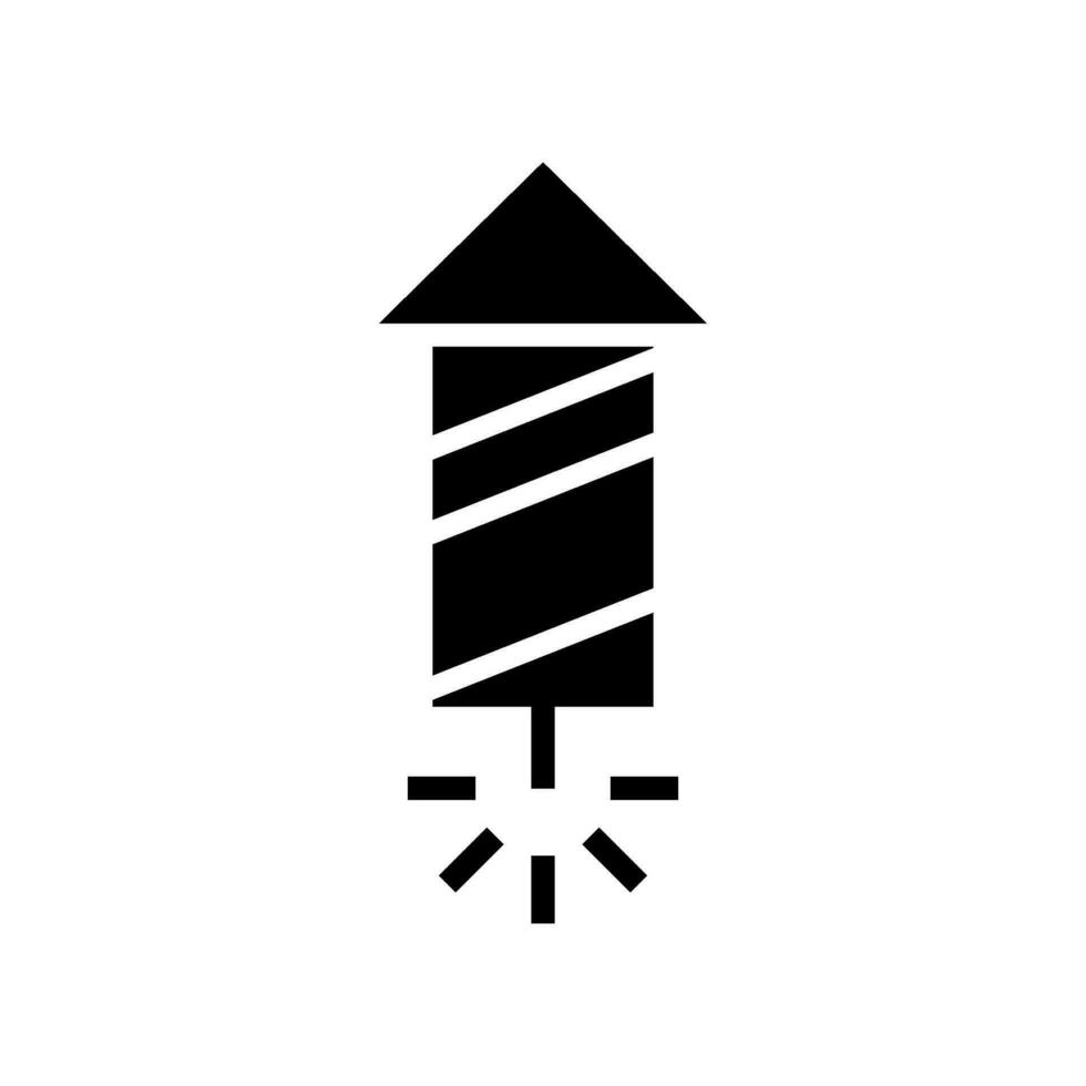 Rocket Icon Vector Symbol Design Illustration