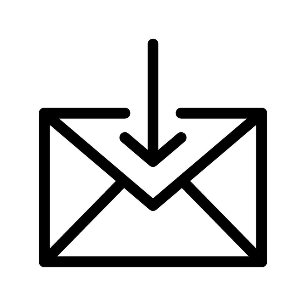 Inbox Icon Vector Symbol Design Illustration