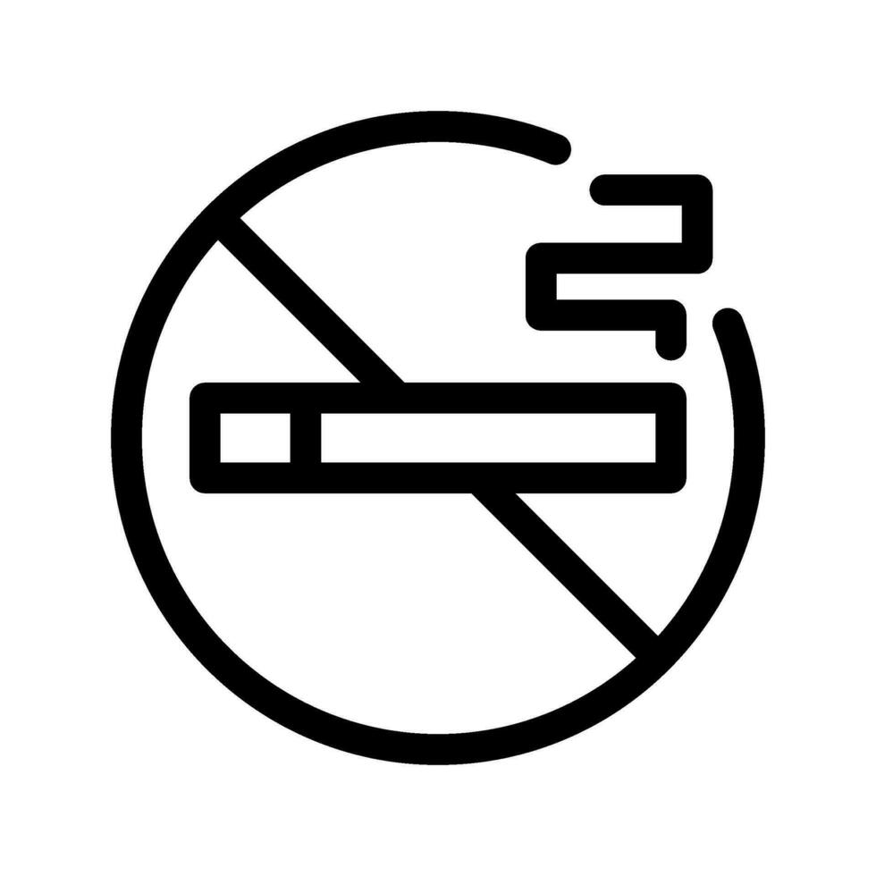 No Smoking Icon Vector Symbol Design Illustration