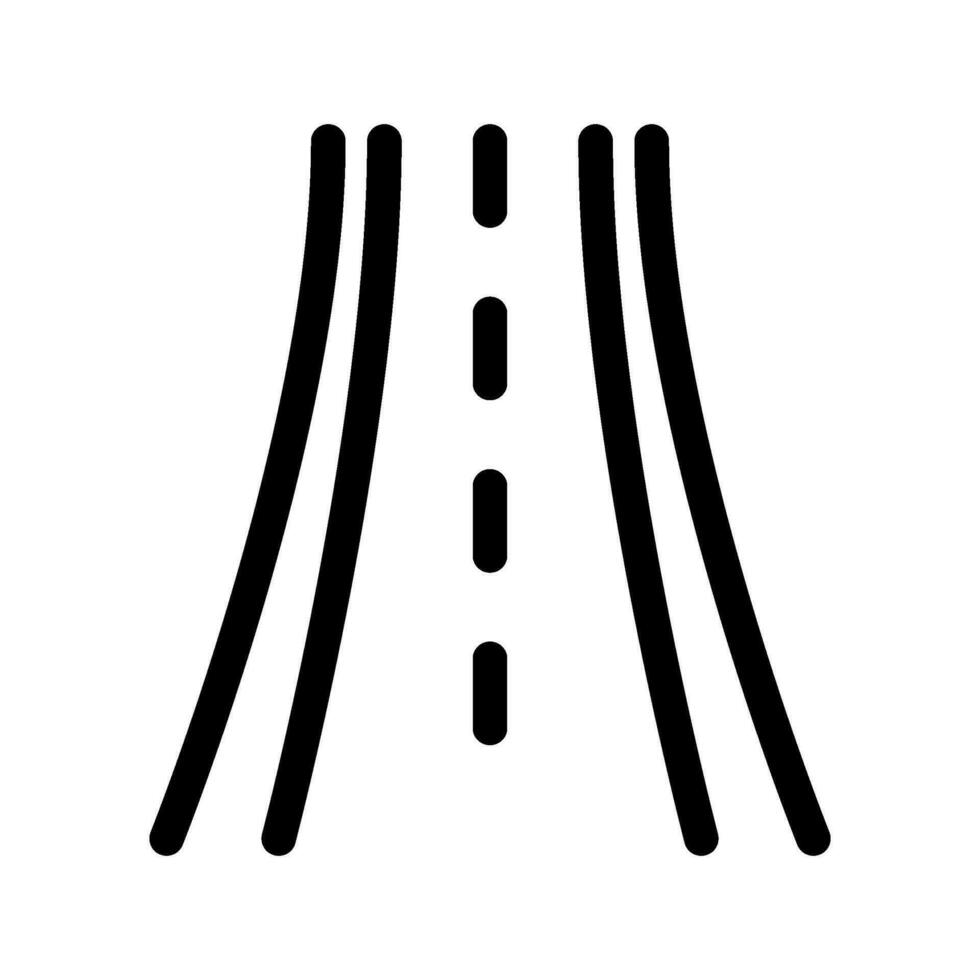 Runway Icon Vector Symbol Design Illustration