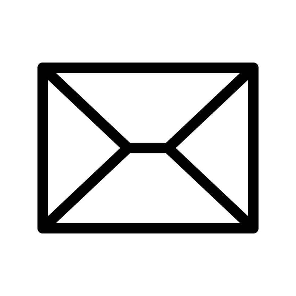 Mail Icon Vector Symbol Design Illustration
