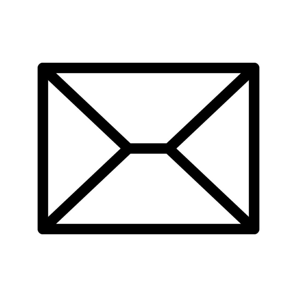 Mail Icon Vector Symbol Design Illustration
