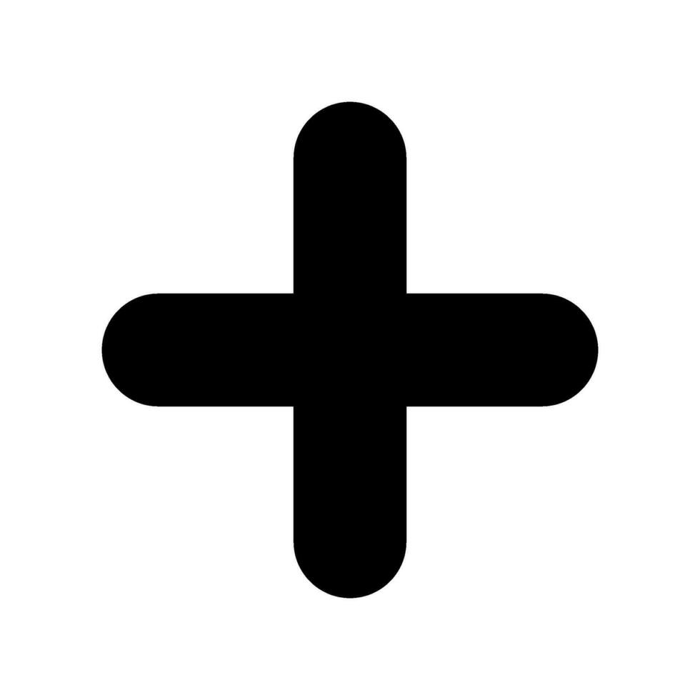 Add Icon Vector Symbol Design Illustration
