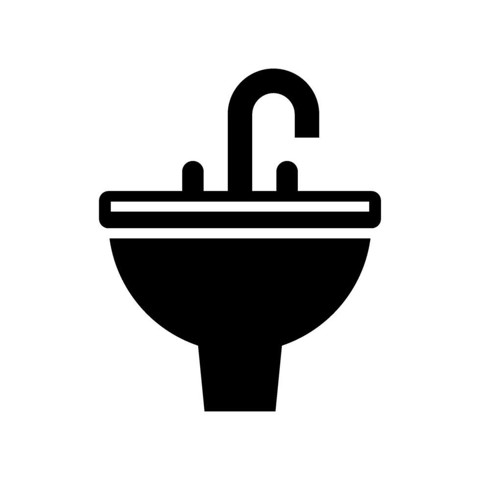 Sink Icon Vector Symbol Design Illustration