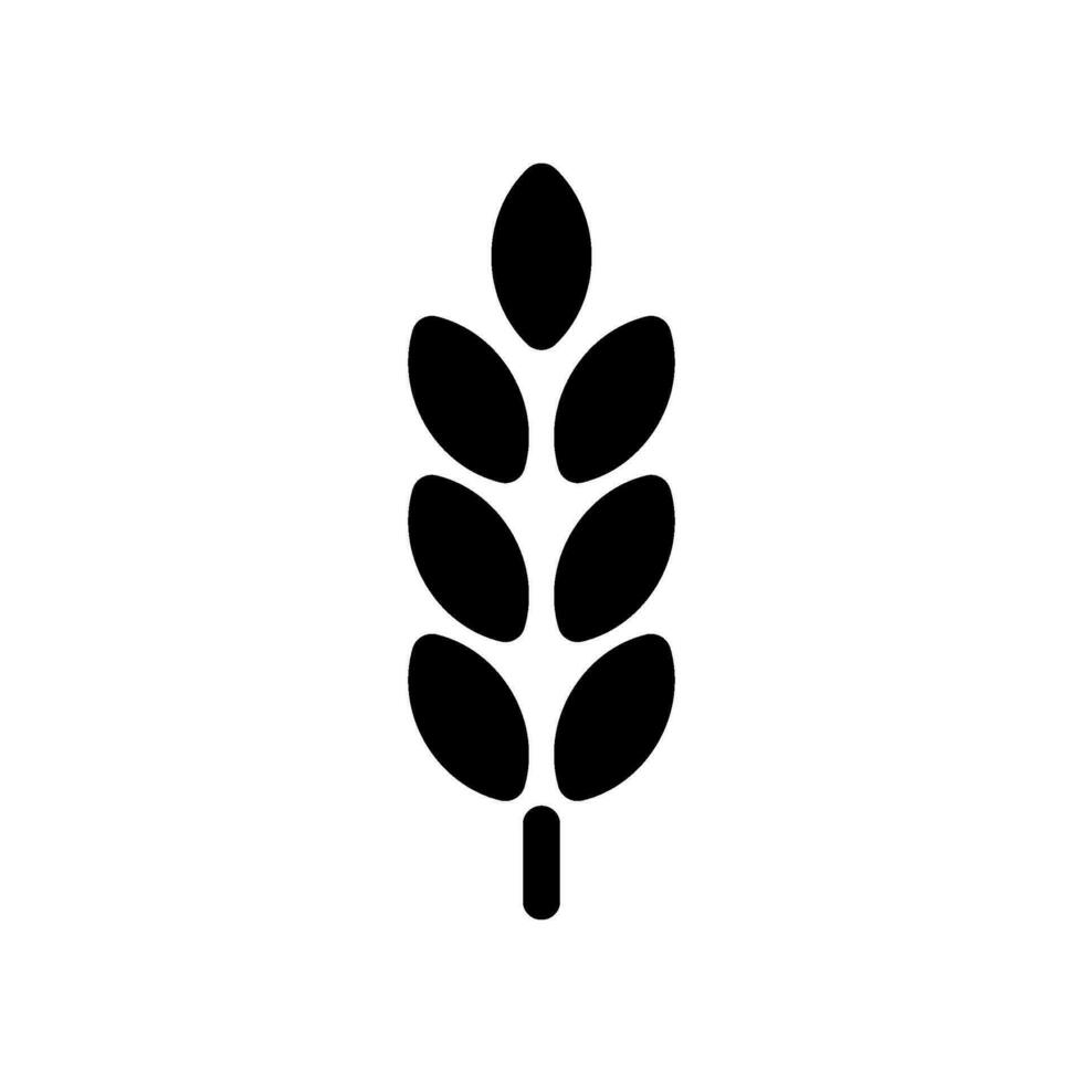 Wheat Icon Vector Symbol Design Illustration