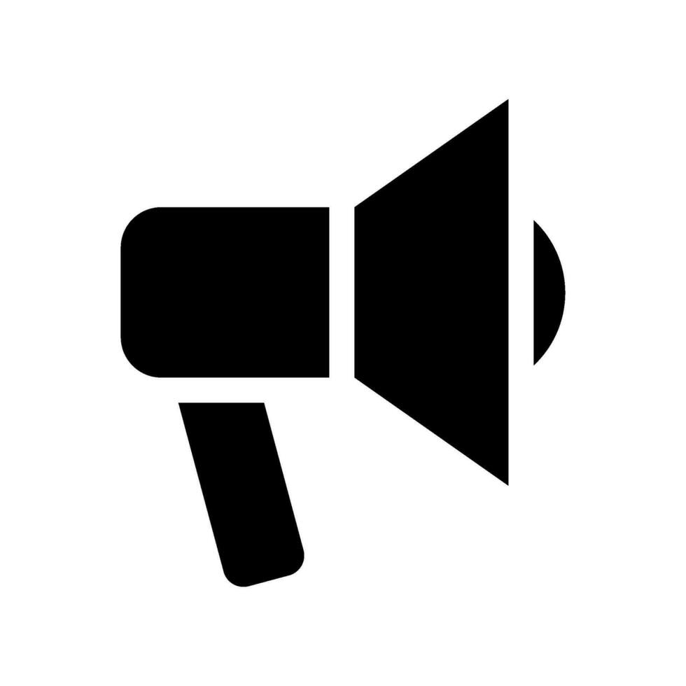 Megaphone Icon Vector Symbol Design Illustration