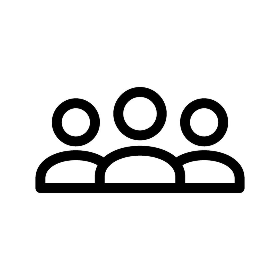 Group Icon Vector Symbol Design Illustration