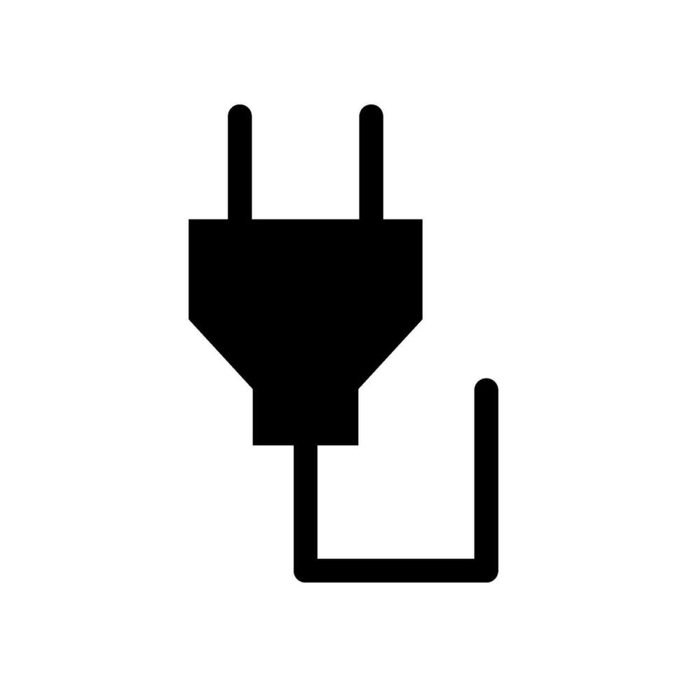 Plug Icon Vector Symbol Design Illustration