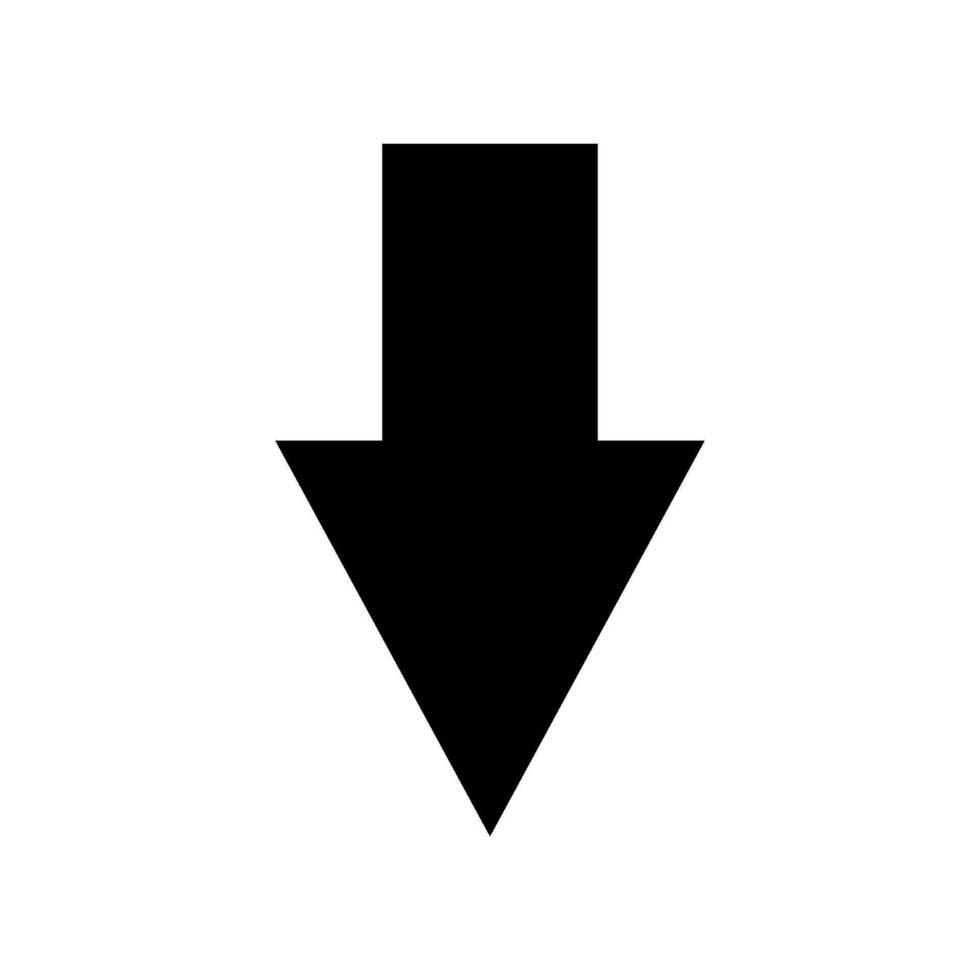 Arrow Icon Vector Symbol Design Illustration