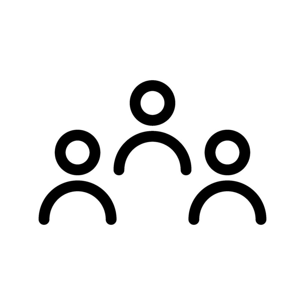 Community Icon Vector Symbol Design Illustration