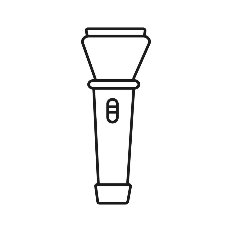 Linterna icono vector. linterna ilustración signo. lámpara símbolo. ligero logo. vector