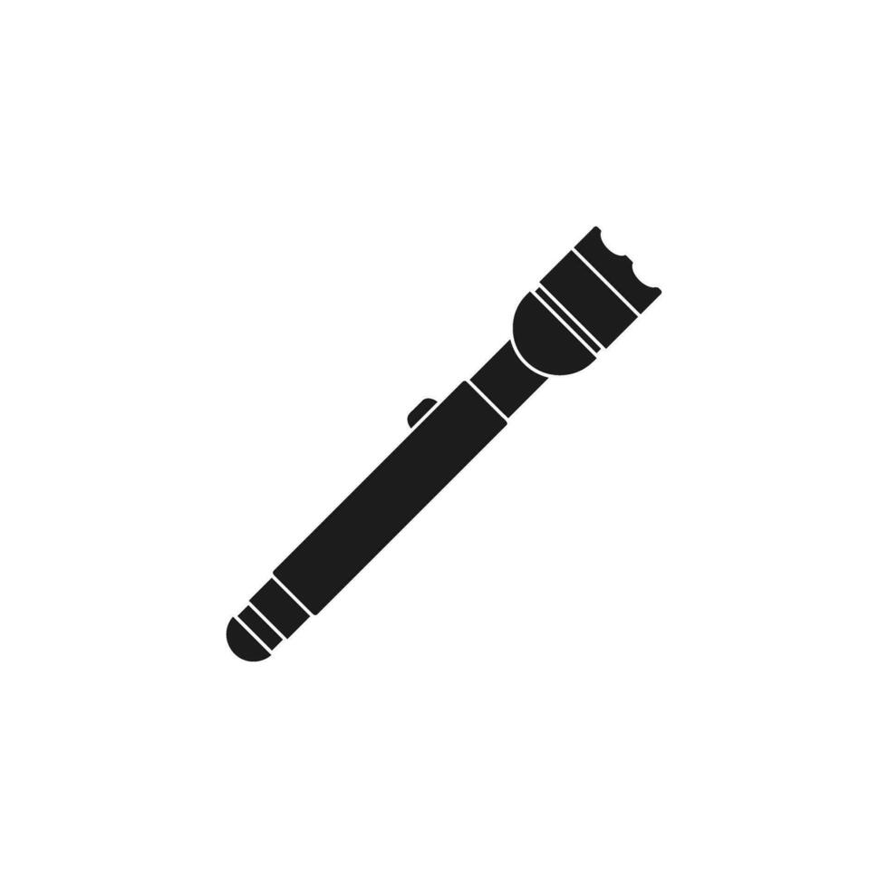 Flashlight icon vector. lantern illustration sign. lamp symbol. light logo. vector