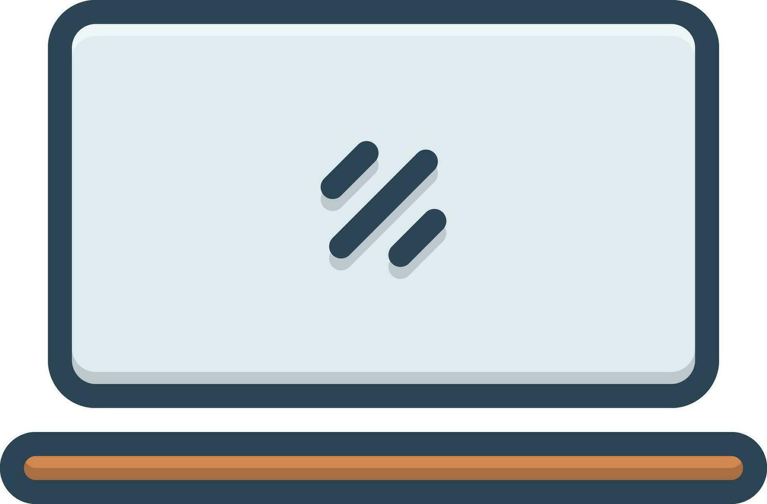 color icon for computer vector