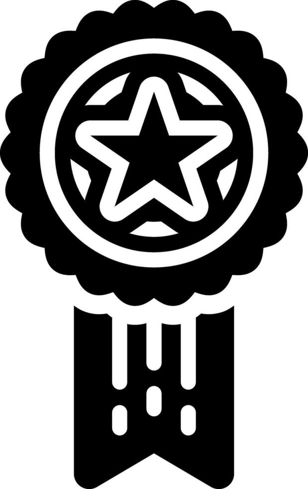solid icon for quality vector