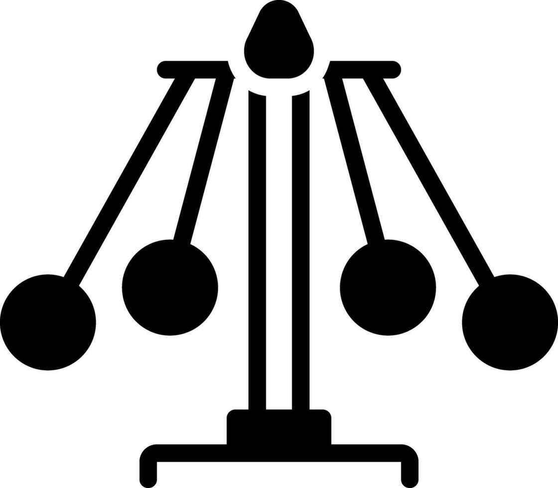 solid icon for swing vector