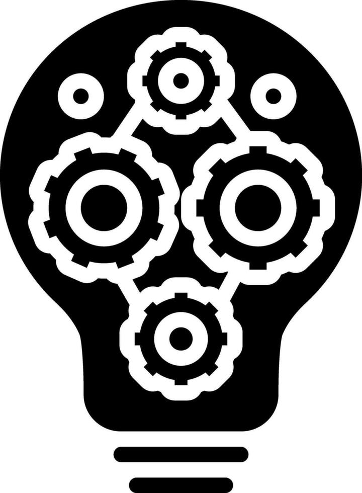 solid icon for factor vector