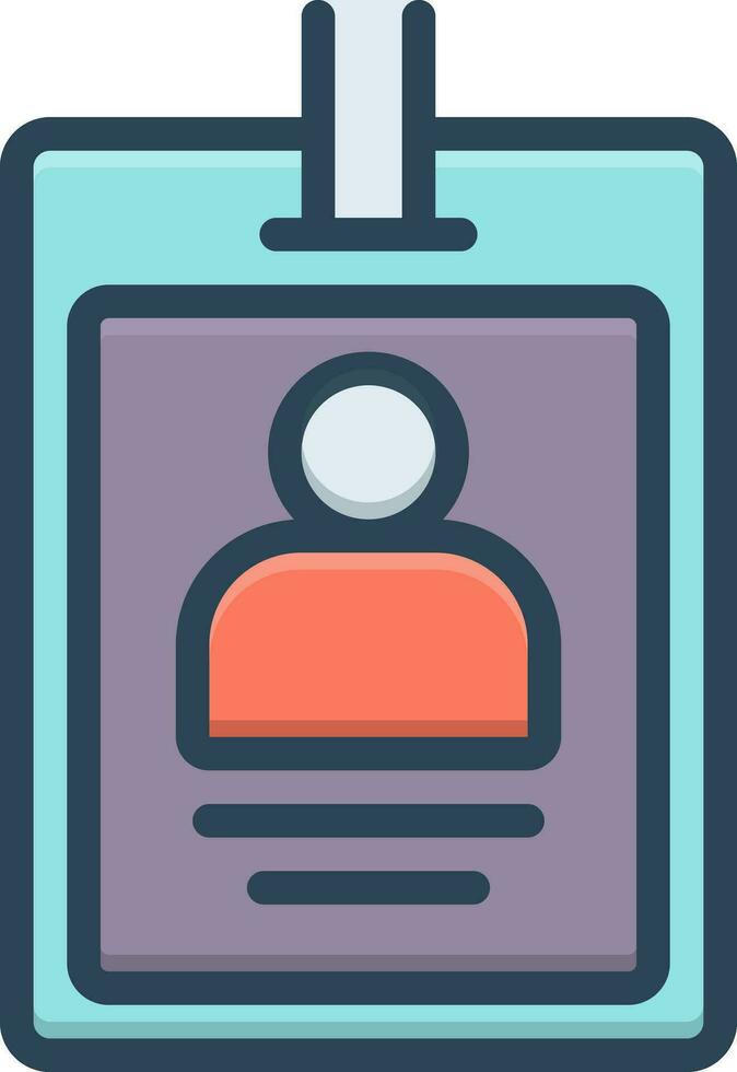 color icon for name vector