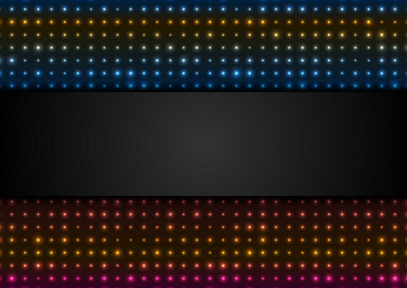 neón LED luces resumen brillante antecedentes vector