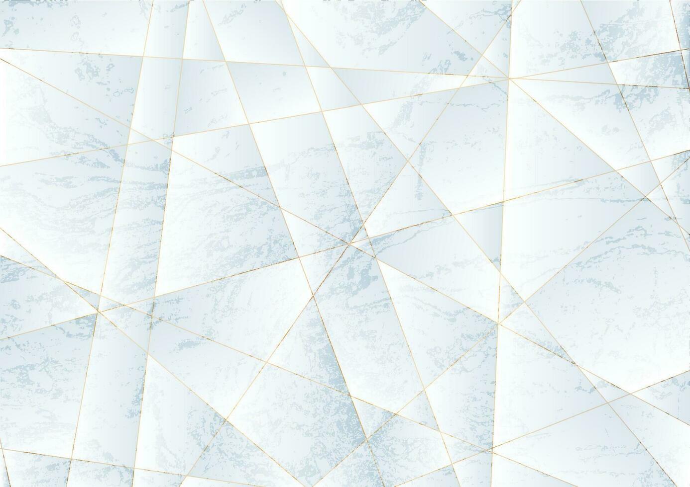 Grunge marble low poly texture abstract tech background vector