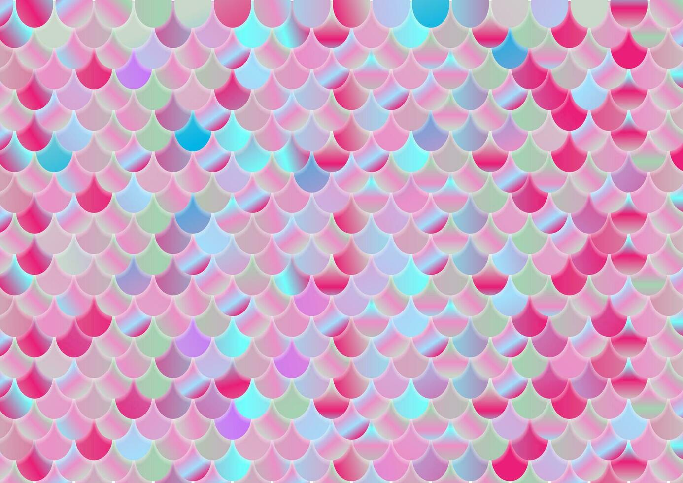 Colorful holographic foil scale abstract background vector