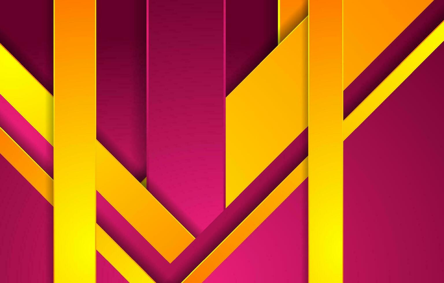 Bright purple and orange abstract corporate background vector