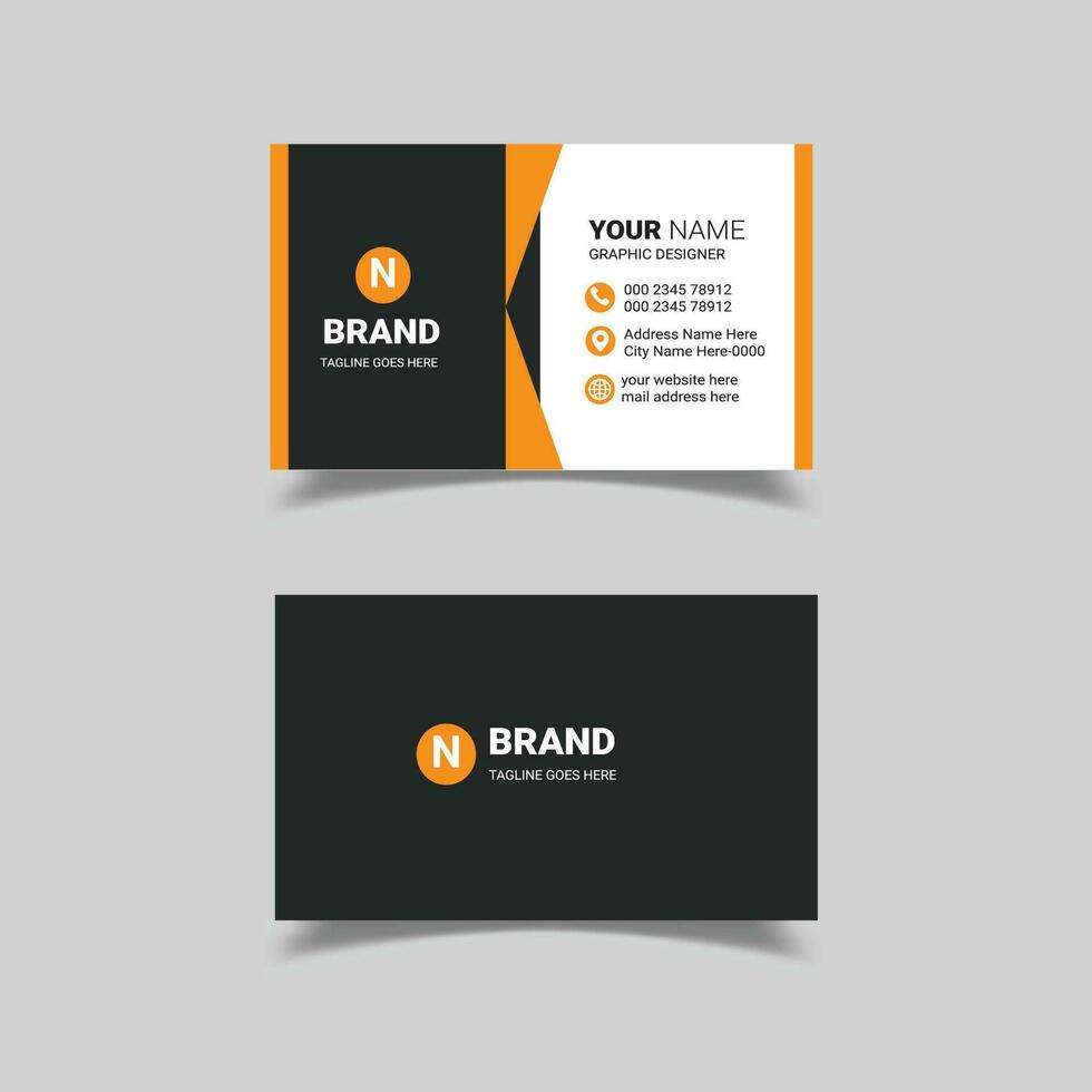 Business Card Template vector