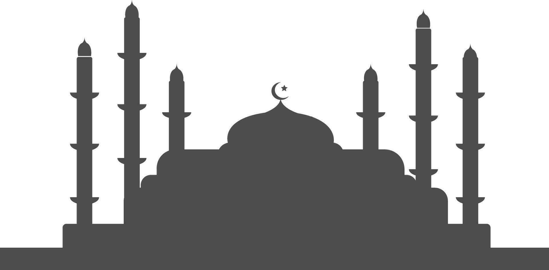 adivinar siluetas mezquita silueta vector colección