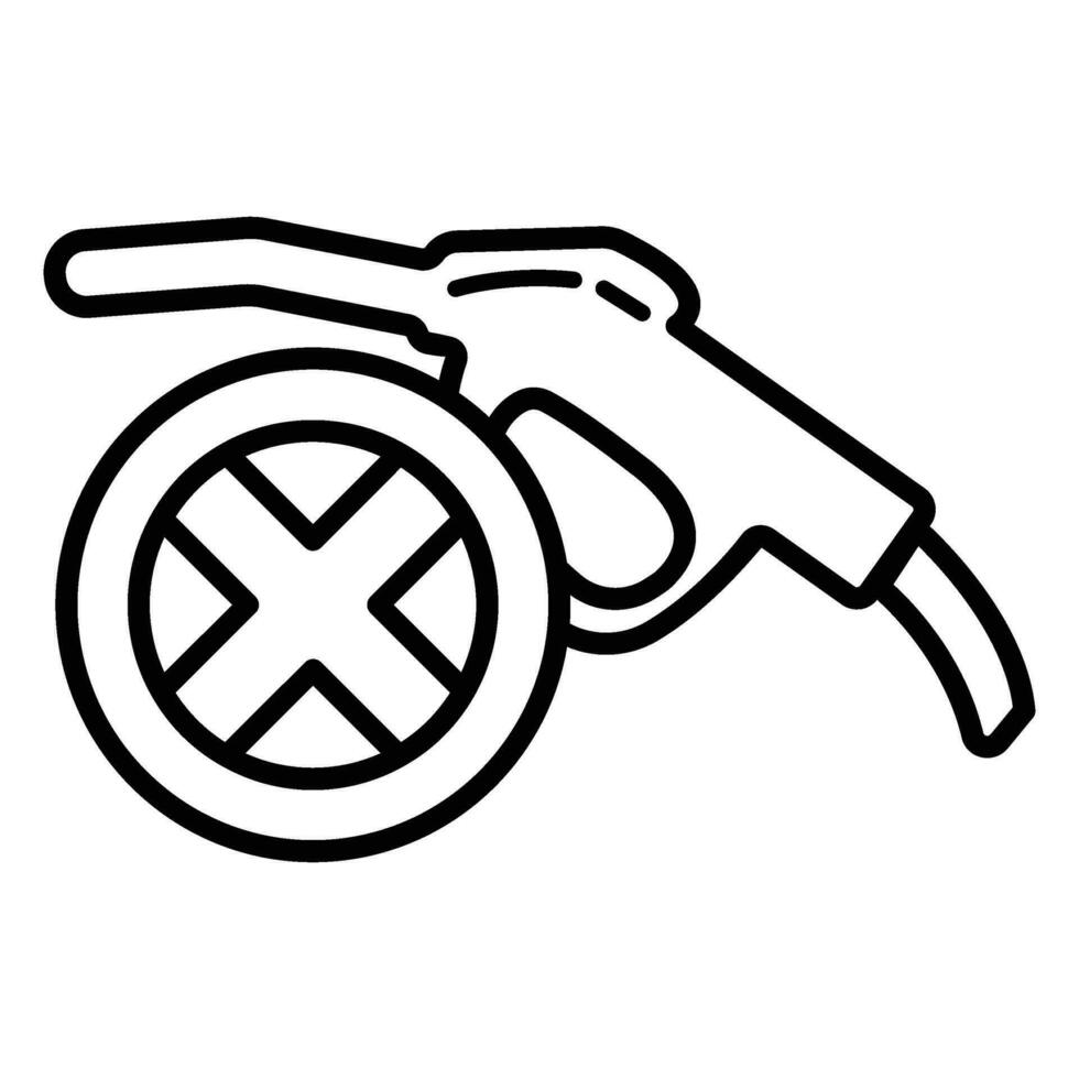 Stop use barrel oil industry, world oil pollution by petroleum concept icon, green eco earth simple flat vector illustration, isolated on white.