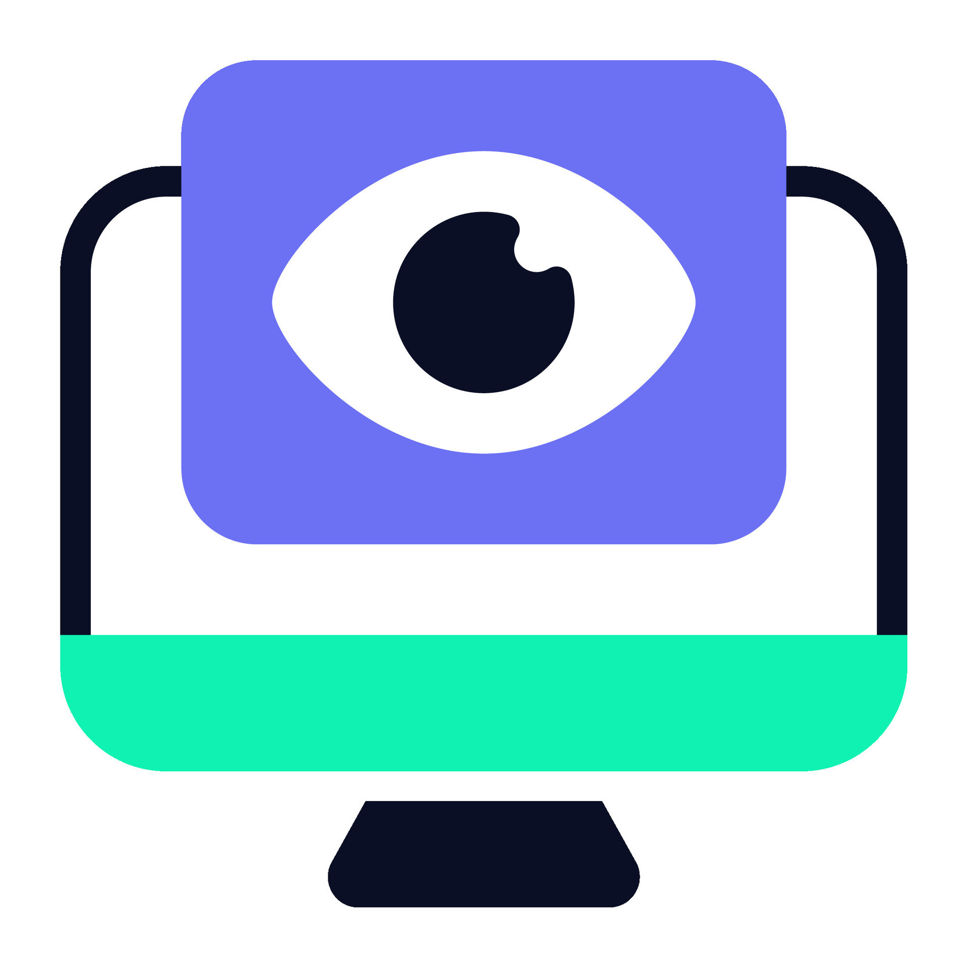 Computer Vision Icon Illustration 26226851 Vector Art at Vecteezy