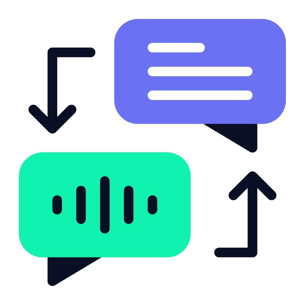 Natural Language Processing Icon Illustration 26226855 Vector Art at ...
