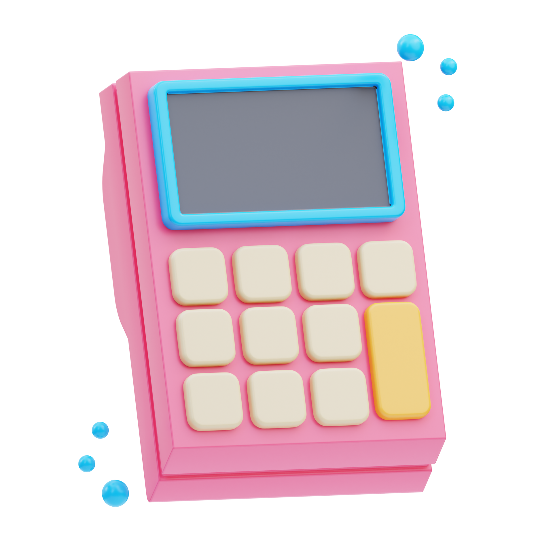 Smart Calculator School 3D Illustration 26226957 PNG