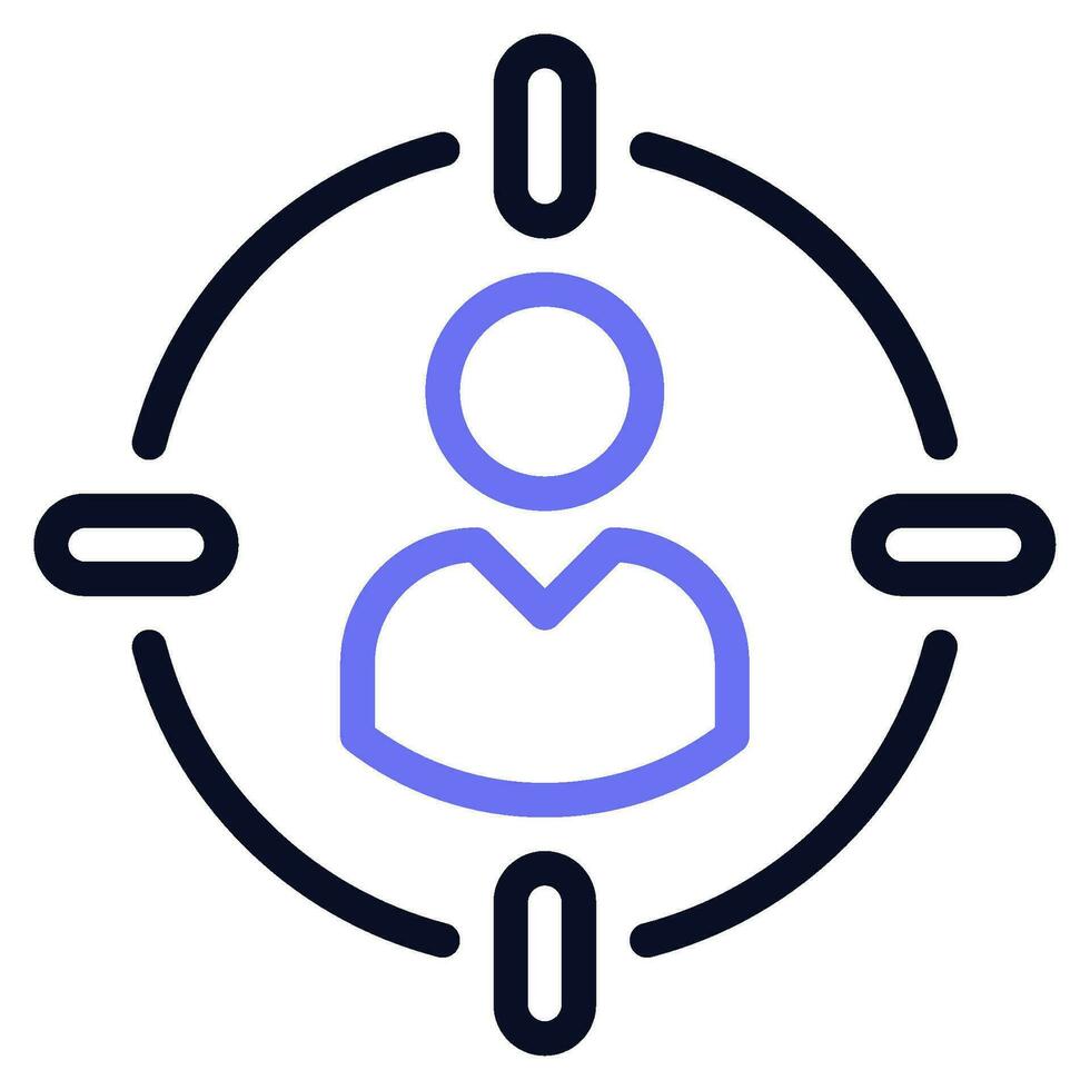Customer Segmentation Icon vector
