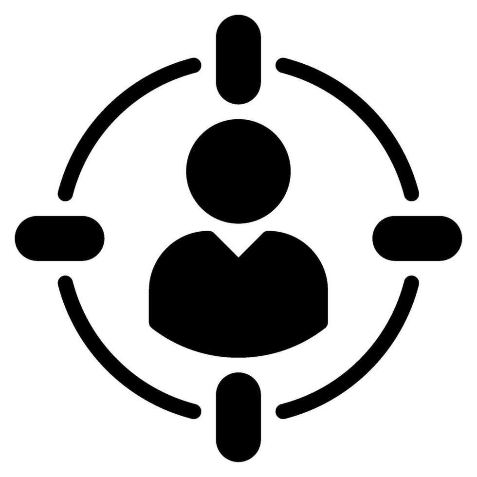 Customer Segmentation Icon vector