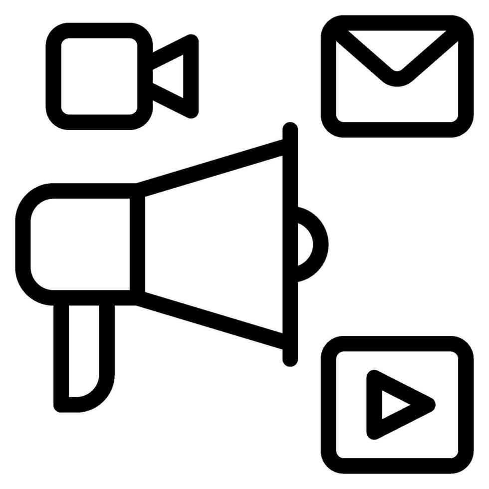 Social Media Marketing Icon vector