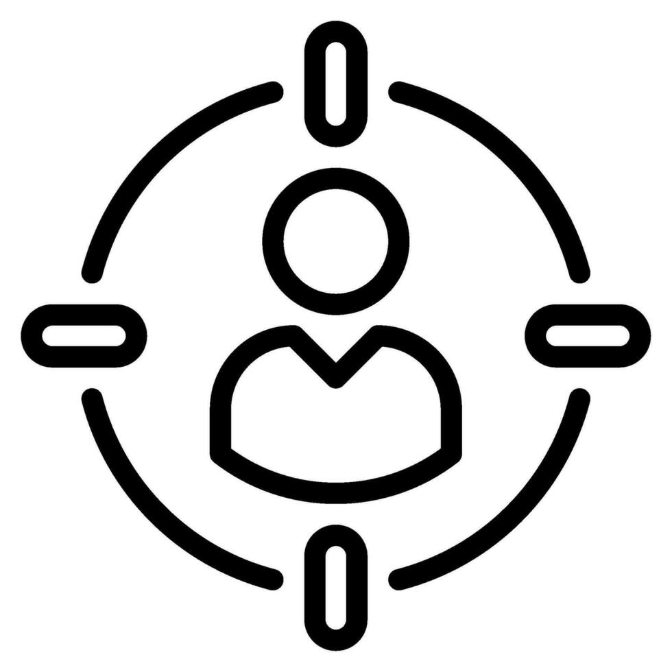 Customer Segmentation Icon vector