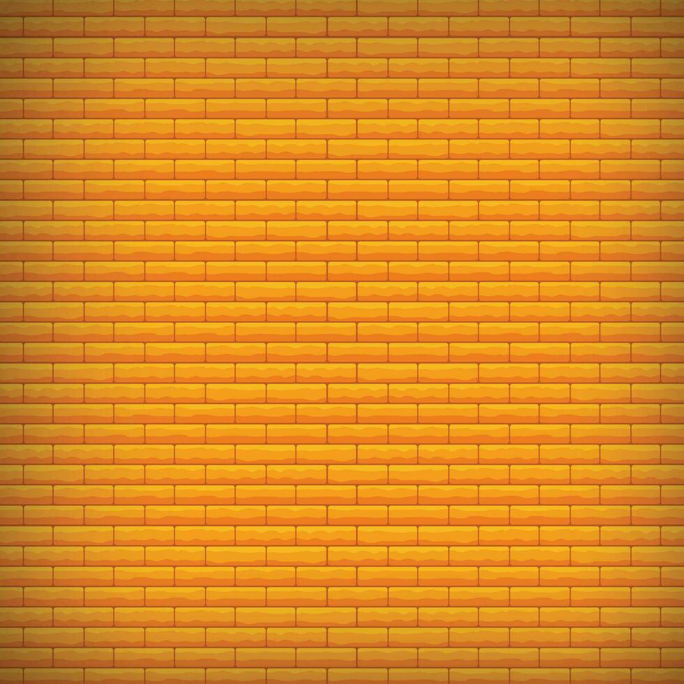 Concept color brick wall text place, brickwork message background area, stonewall flat vector illustration, minimal design template and layout