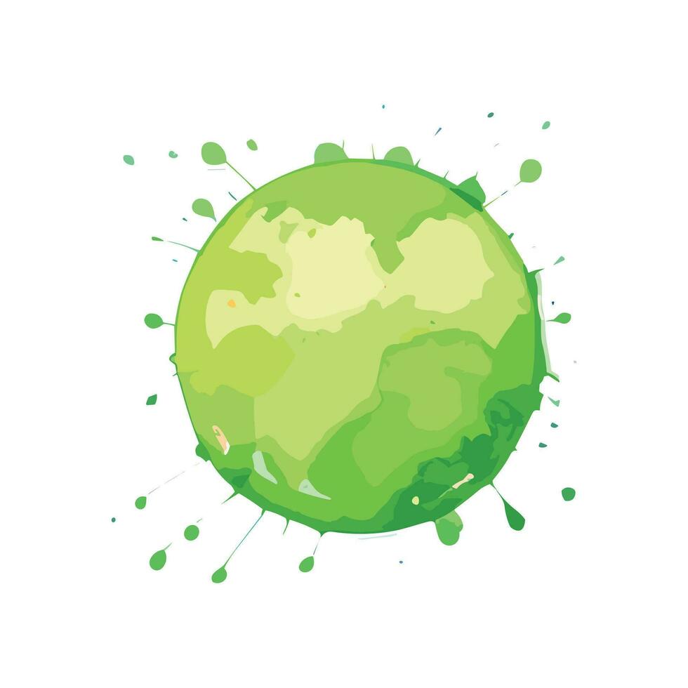 Watercolor illustration, water, soft, doodle, colourful, bubble, splash, paint, vector, watercolor, stain, splatter, brush vector