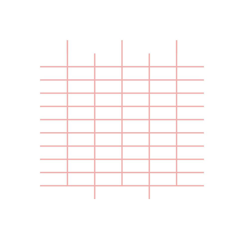 Grid Line Shape vector