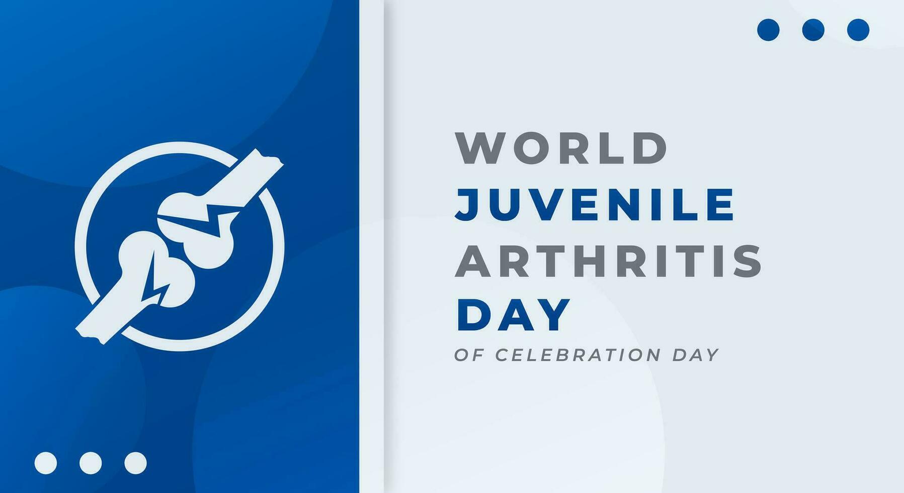 World Juvenile Arthritis Day Celebration Vector Design Illustration for Background, Poster, Banner, Advertising, Greeting Card