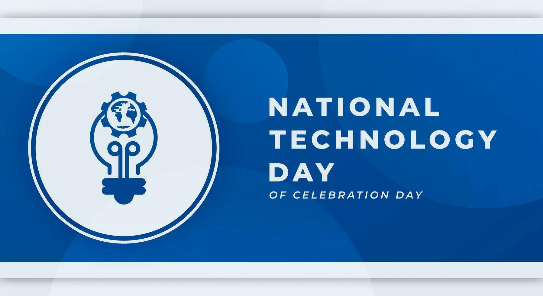 National Technology Day Celebration Vector Design Illustration for Background, Poster, Banner, Advertising, Greeting Card