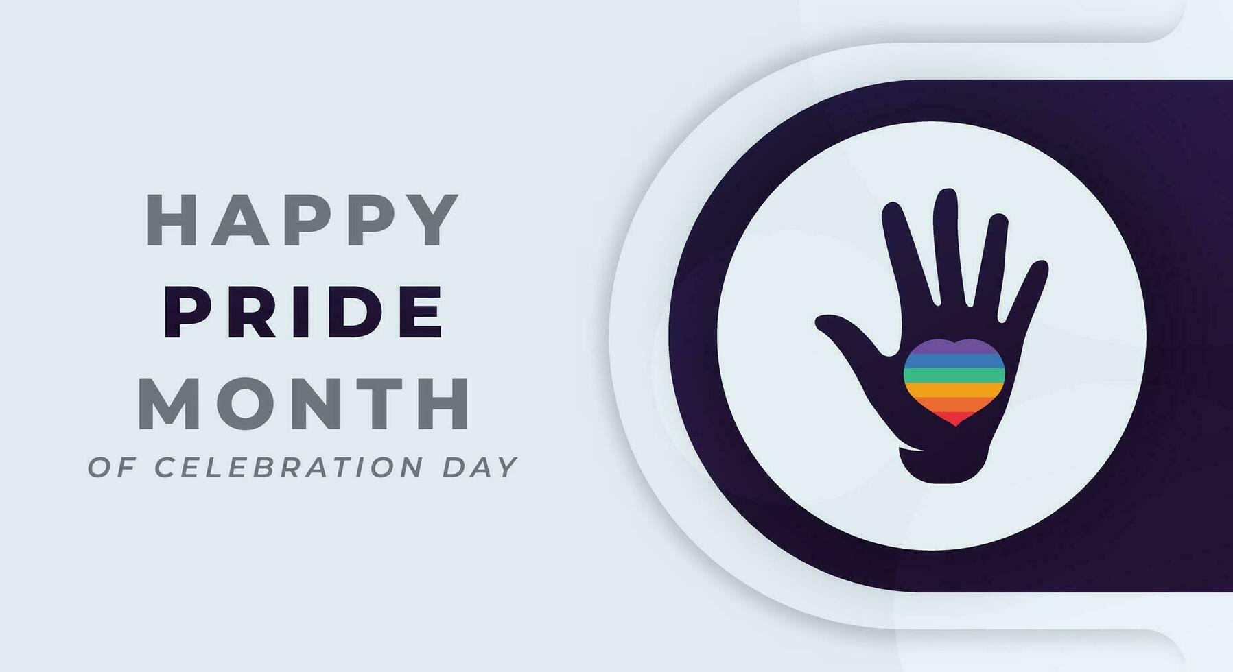 Happy Pride Month LGBT Celebration Vector Design Illustration for Background, Poster, Banner, Advertising, Greeting Card