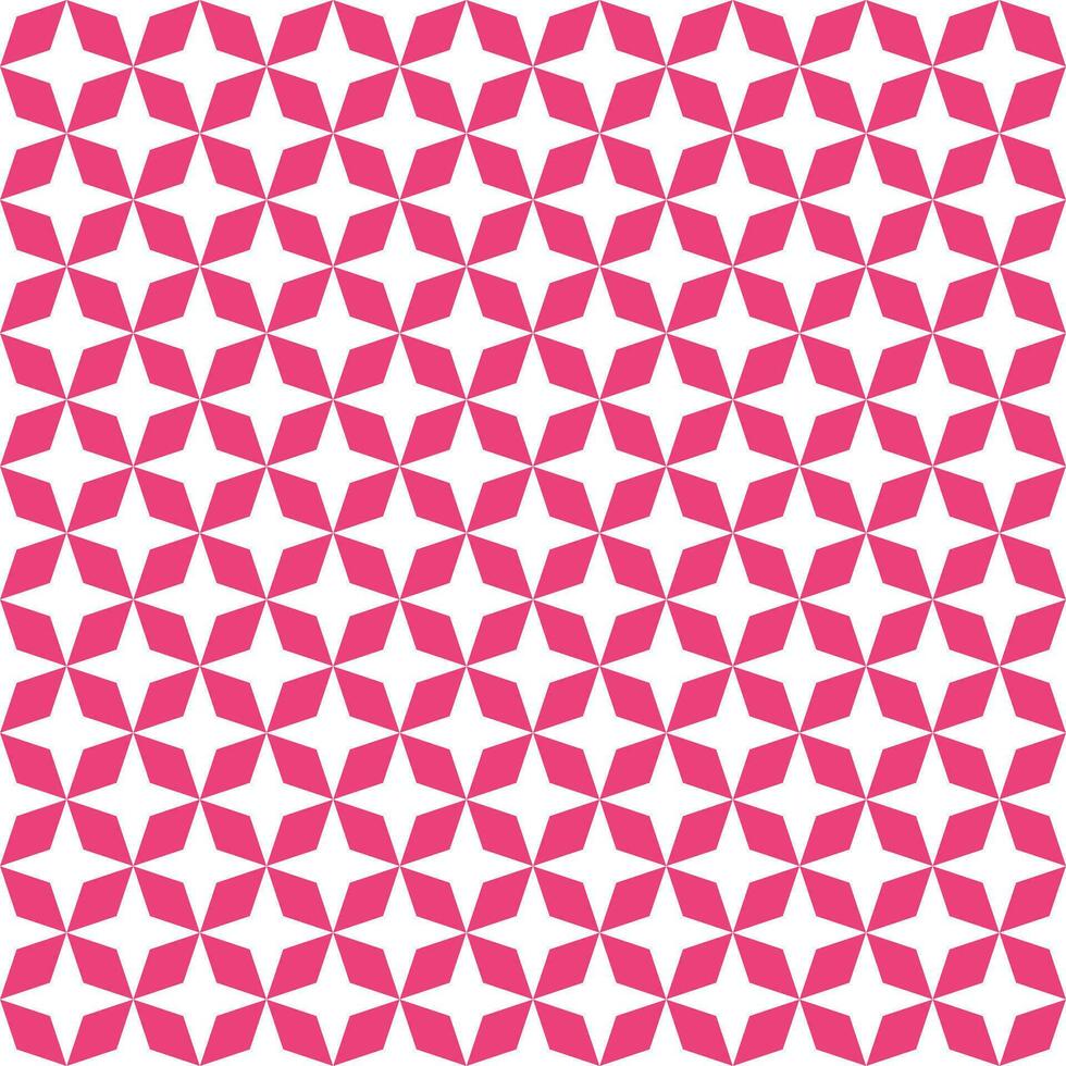 Pink 4 point star. 4 point star pattern. 4 point star pattern background. 4 point star background. Seamless pattern. for backdrop, decoration, Gift wrapping vector
