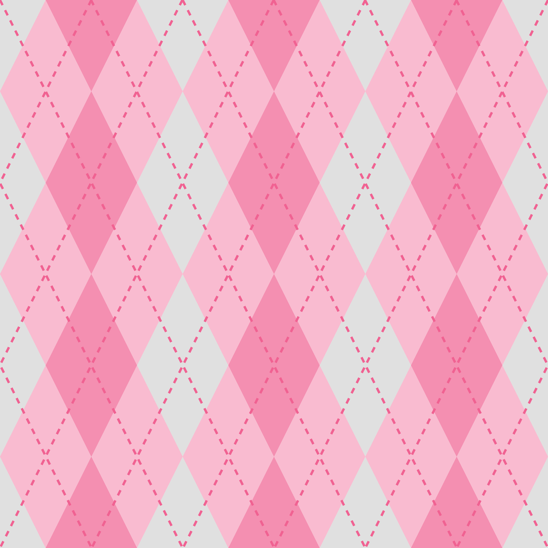 Pink argyle shop