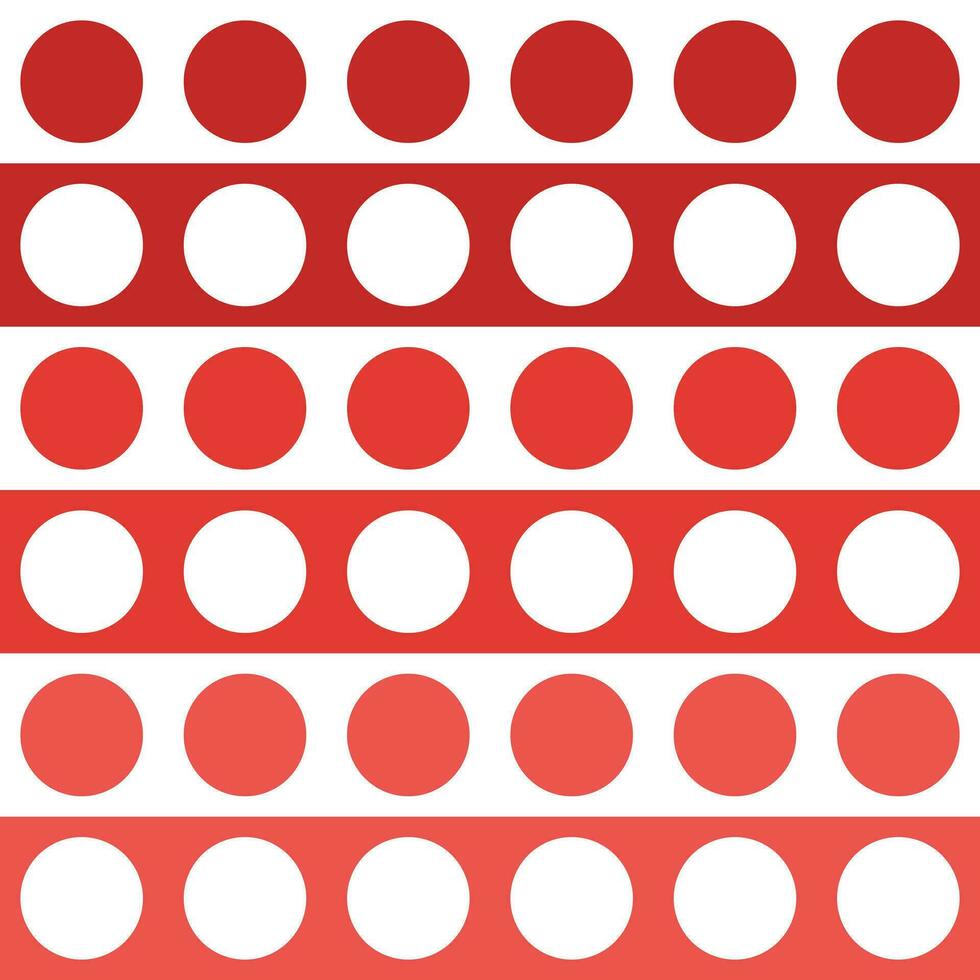 Red circle. Circle on stripe line pattern background. circle pattern background. line background. Seamless pattern. for backdrop, decoration, Gift wrapping vector